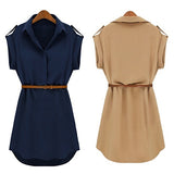 New Fashion Women's Cap Sleeve Stretch Chiffon