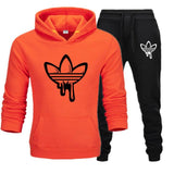 2020 New Two Pieces Set Fashion Hooded Sweatshirts Sportswear Men