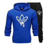 2020 New Two Pieces Set Fashion Hooded Sweatshirts Sportswear Men