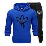 2020 New Two Pieces Set Fashion Hooded Sweatshirts Sportswear Men