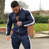 2019 New Men's Autumn Hoodies Tracksuit Set Male