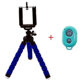 Mobile Phone Holder Flexible Octopus Tripod Bracket for Mobile Phone Camera Selfie