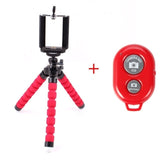 Mobile Phone Holder Flexible Octopus Tripod Bracket for Mobile Phone Camera Selfie