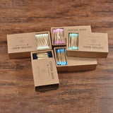 New design mixed color bamboo toothbrush Eco Friendly wooden Tooth Brush Soft bristle