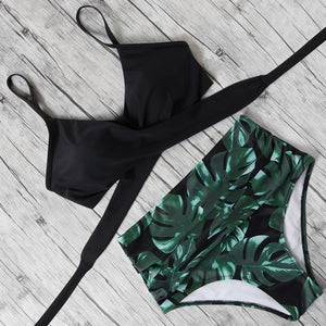 High Waist Bikini Push Up Printed Bikini 2020