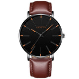 2020 Minimalist Men's Fashion Ultra Thin Watches