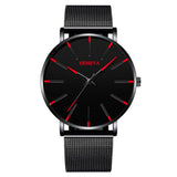 2020 Minimalist Men's Fashion Ultra Thin Watches