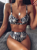 Catei Karrui NEW 2020 popular women's swimsuit Leopard Print Bikini