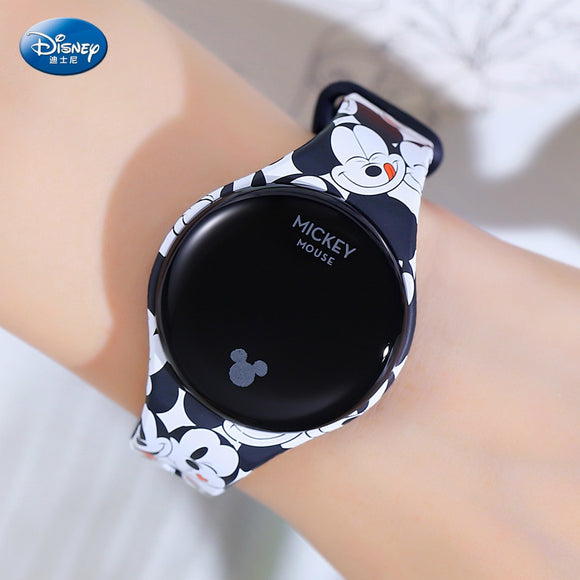 Disney Mickey Mouse Digital Watch Spiderman Kids Watch Frozen