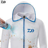 Daiwa Shirt Breathable Fishing Clothing Men Waterproof Fishing Shirts