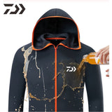 Daiwa Shirt Breathable Fishing Clothing Men Waterproof Fishing Shirts