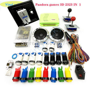 Kit Pandora Box 3D 2323 in 1 Arcade Jamma Game Board HDMI VGA